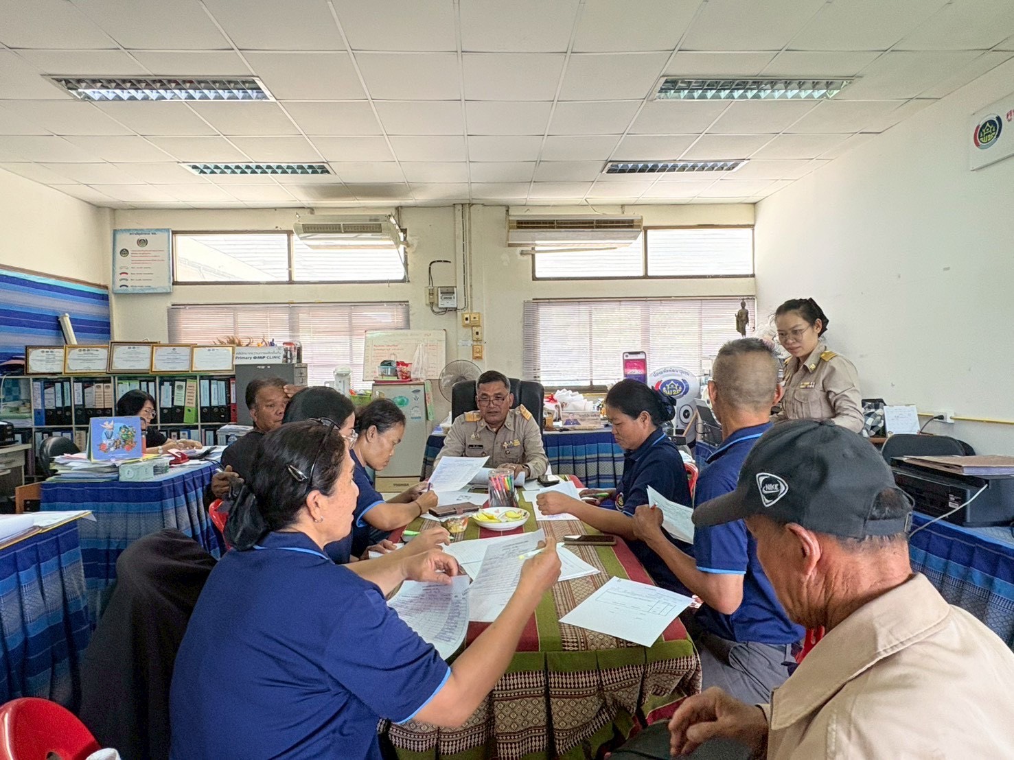  พช.ป่าติ้ว ประชุมผู้นำ อช. ครั้งที่ 2/2569 