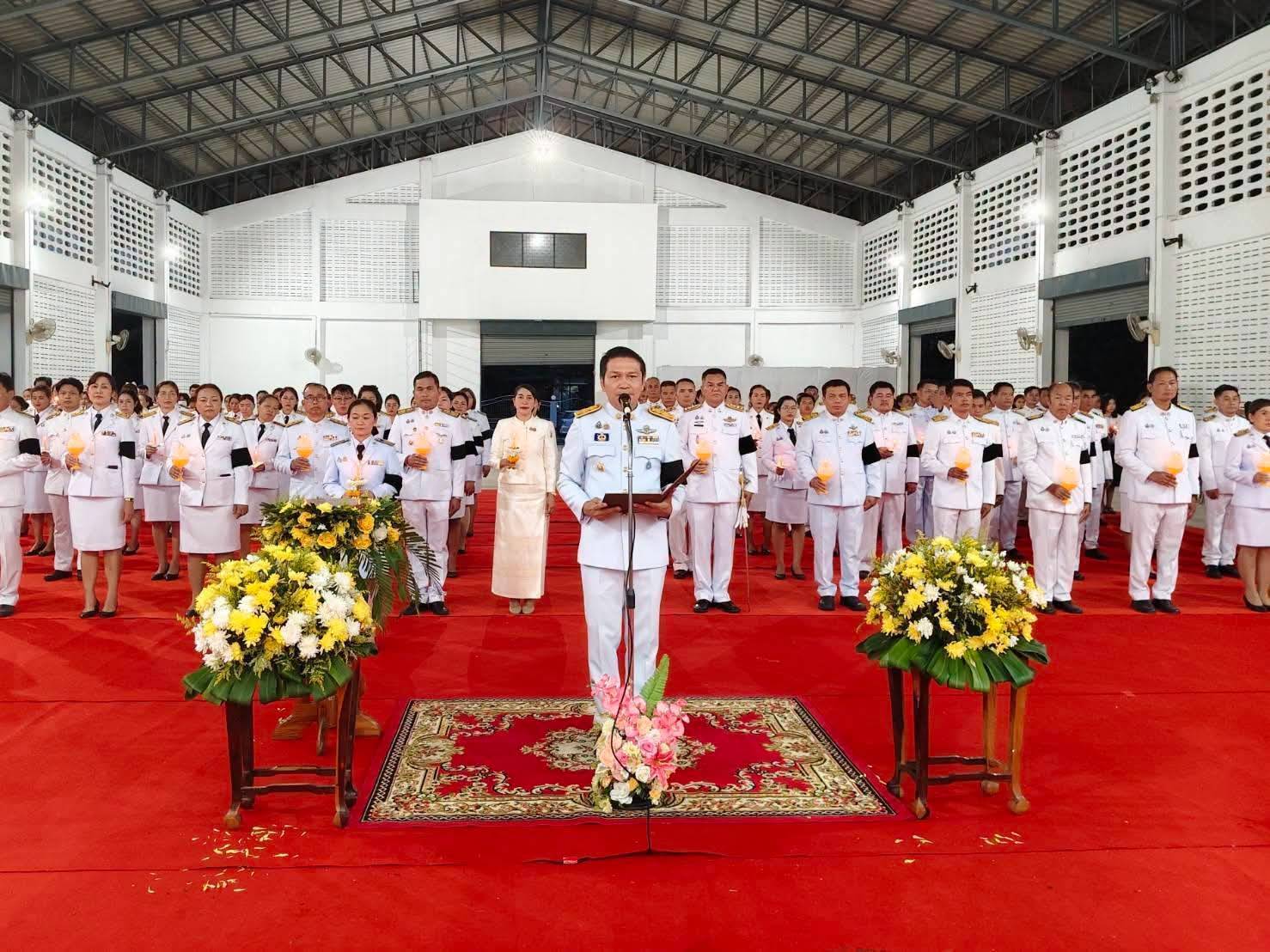 สพอ.ป่าติ้ว ร่วมพิธีถวายเครื่องราชสักการะและวางพานพุ่ม และพิธีจุดเทียนถวายพระพรชัยมงคล เนื่องในโอกาสวันเฉลิมพระชนมพรรษา พระบาทสมเด็จพระเจ้าอยู่หัว 28 กรกฎาคม 2569 