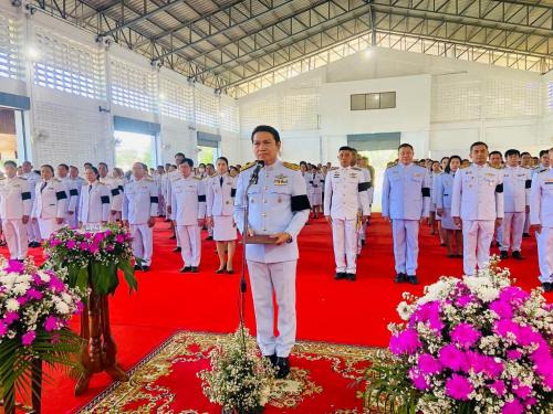 สพอ.ป่าติ้ว ร่วมพิธีวางพวงมาลาถวายราชสักการะ เนื่องในวันคล้ายวันสวรรคต พระบาทสมเด็จพระจุลจอมเกล้าเจ้าอยู่หัว "วันปิยมหาราช" ประจำปี 2569